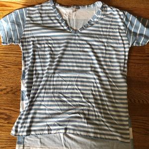 ASOS multi stripe shirt